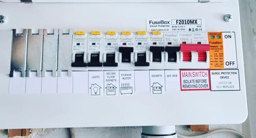 Glade Energy Services, Buckhurst Hill - Fuse box upgrade 